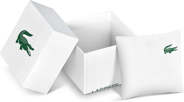 Годинник Lacoste чоловічий кварцовий з колекції Lacoste.12.12. Стильний силіконовий ремінець з текстурою Petit Piqué (Turquoise)