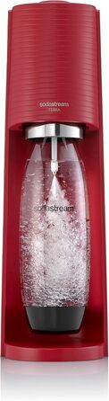 SodaStream Terra: Газова машина для води | Комплект: 1 л пляшка + балон 60 л (червона)