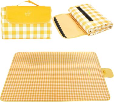 Плед для пікніка Pelle & Sol, 200x140 см, водонепроникний, з ручкою, для відпочинку на природі