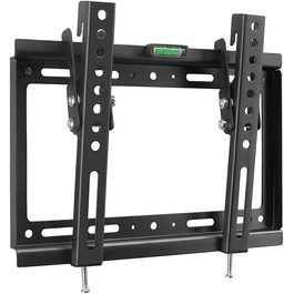 Кріплення для телевізора Suptek 32 дюйми, VESA 200x200mm, для LED/LCD/OLED телевізорів 14-32 дюймів, настінне кріплення, нахильний, до 25кг
