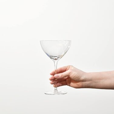 Бокали для коктейлів Krosno Martini Harmony 6 шт, 235 мл - скляні, для Європи