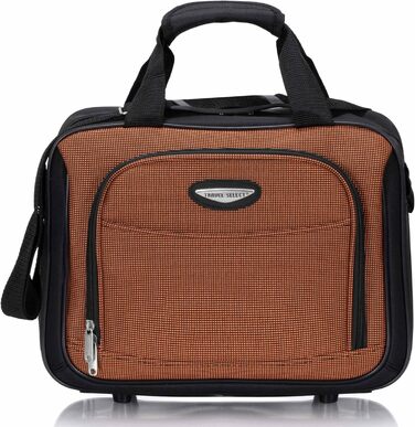 Набір валіз Travel Select Amsterdam (4 шт.) - розширюваний, 88 літрів, червоний, помаранчевий, сірий