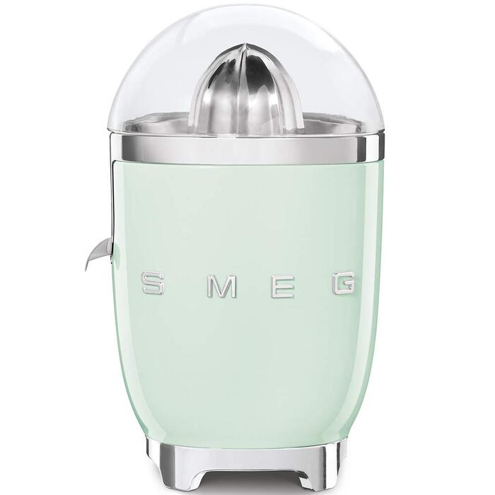 Електрична соковижималка для цитрусових Smeg CJF01PGEU, 70 Вт, пастельно-зелена
