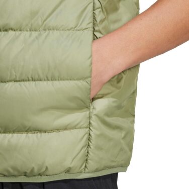Жилет Adidas Essentias 3-Stripes Down Vest для чоловіків, колір: темно-зелений (S)