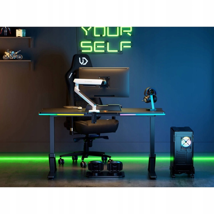 Ігровий стіл Ultradesk IRON, чорний