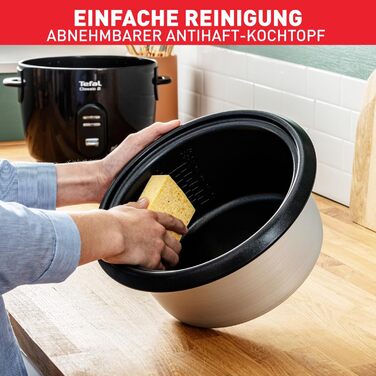 Мультиварка Tefal RK8121 45 в 1: Режимів приготування, LCD-дисплей, 5л, нержавіюча сталь, книга рецептів
