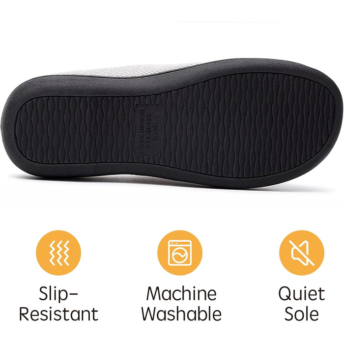Тапочки жіночі RockDove Birdseye Knit Memory Foam, 38/39 EU, сірий та рожевий