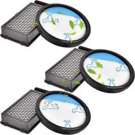 Фільтри HEPA для пилососів Rowenta Compact Power Cyclonic Force (ZR005901) - набір 3 шт.