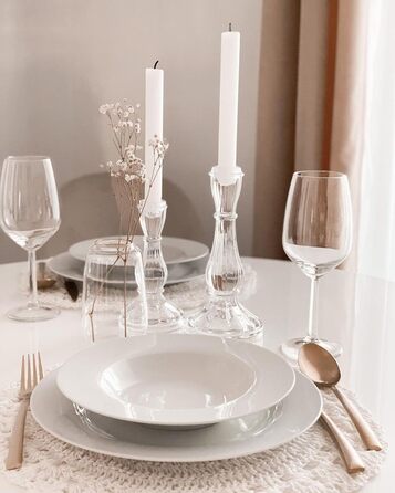 ECHTWERK Avelino Flatware Set, Bronze Edition, 20-Piece, Dinnerware Set for up to 4 People, 18/10 Stainless Steel, Matte Finish, High-Quality Cutlery Set, for Dining Table, Table Decoration for Weddings & Festive Tables