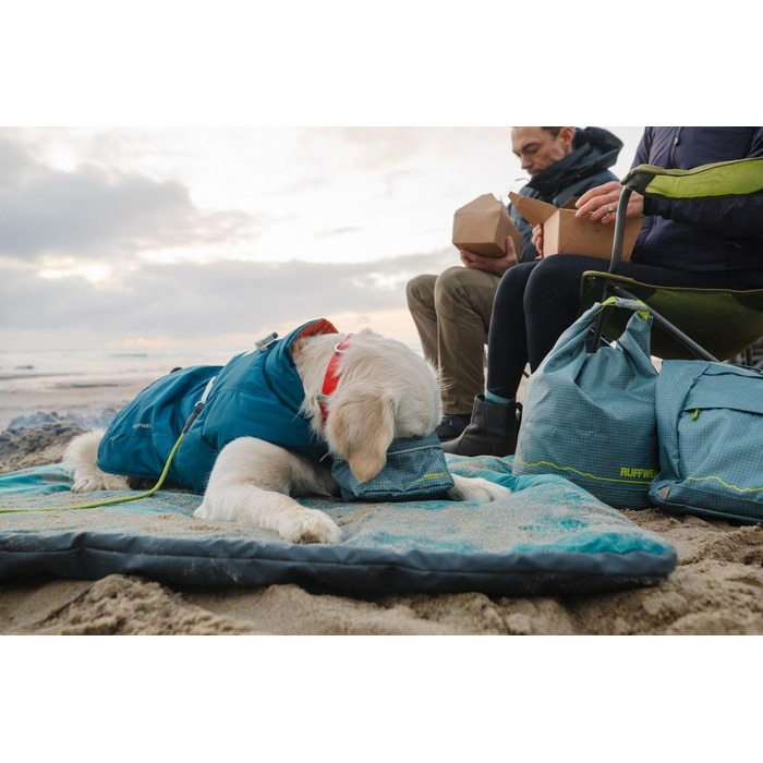 RUFFWEAR Great Basin: Складаний дорожній миска для собак, 1 л, Slate Blue (Small)