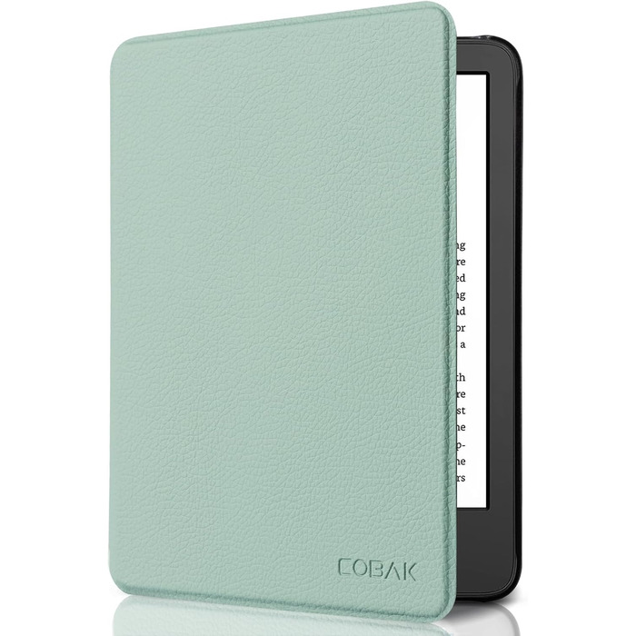 Чохол для Kindle 11 (2022/2024) CoBak, Matchagrün, з авто-функцією сну/пробудження
