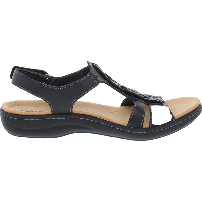 Сандалі жіночі Clarks Laurieann Kay шкіряні чорні 39 EU
