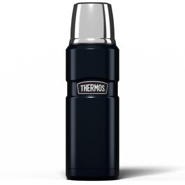 Термос-фляга King Isolierflasche, матово-чорний, 0.47 л, Midnight Blue