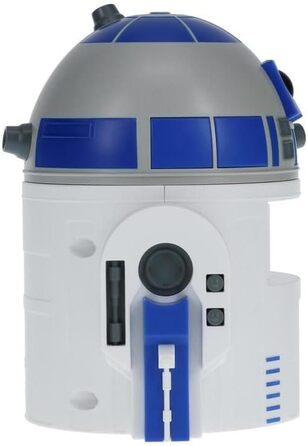 R2D2 Alarm Clock - Officially Licensed Star Wars Merchandise, with R2D2 sounds, perfect decoration for Star Wars fans with an alarm timer, powered by USB