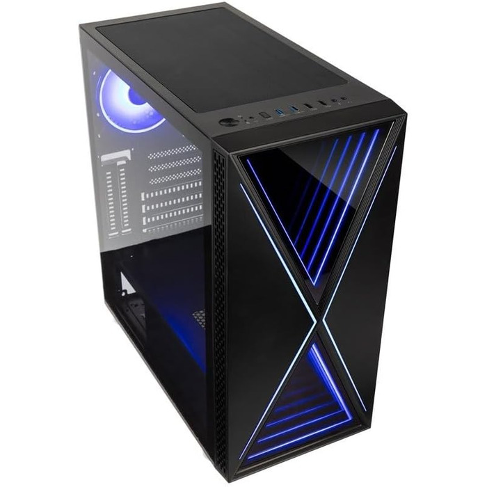 Корпус для ПК Kolink Void X ARGB Midi-Tower, чорний