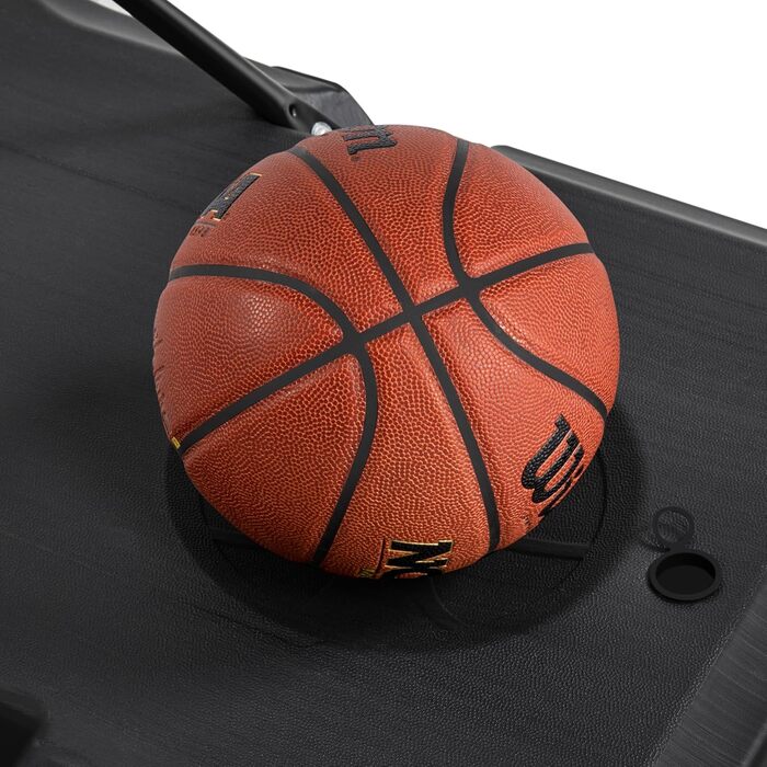 Yaheetech Adjustable Height Basketball Stand with Wheels - Portable Basketball System with Fillable Base - Indoor/Outdoor Basketball Hoop, 264cm