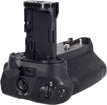 Грип для Canon EOS R Ra (сумісний з BG-E22) з акумулятором, USB-C зарядкою, чорний