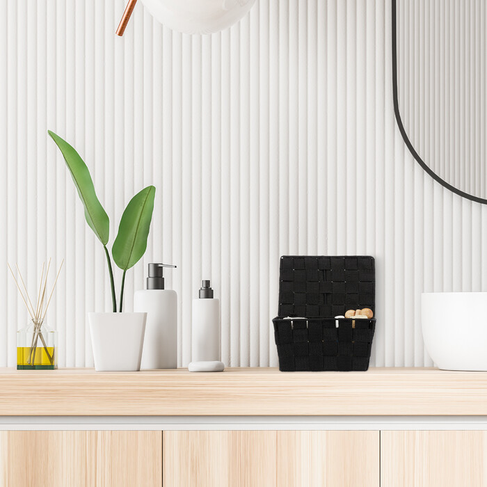 Relaxdays Storage Basket with Lid