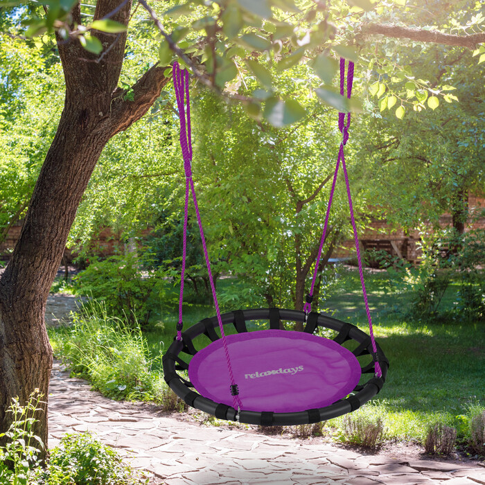Relaxdays Bird Nest Swing 80cm