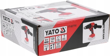 Ударний дриль-шурупокрут Yato 18 В, 120 Нм (без акумулятора)