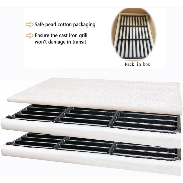 Решітка-гриль для Weber Spirit I & II 200 210 220 310 320 (7637) - чавун, замінна частина