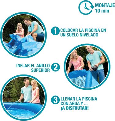 Intex 1942 L Inflatable Pool (244 x 61 cm)