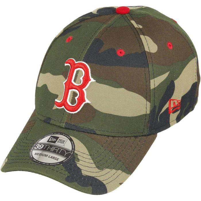 Кепка New Era MLB Red Sox 39Thirty Basecap Boston - Бейсболка (M-L, Червона)