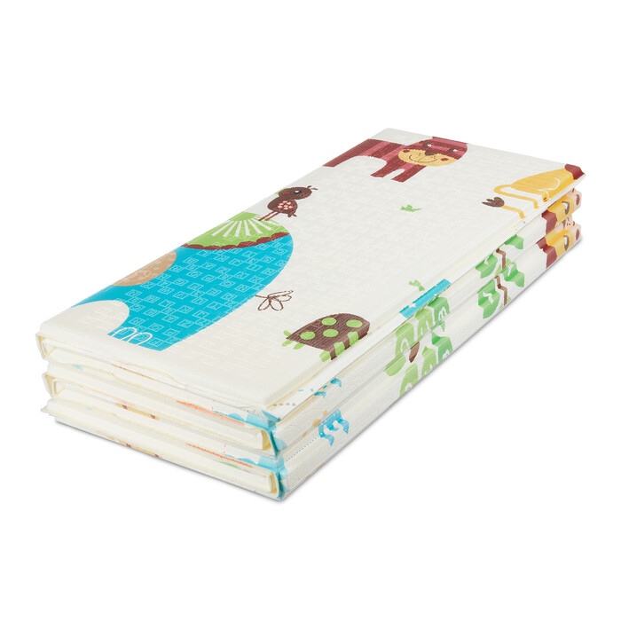 Relaxdays Foldable Play Mat with Animals