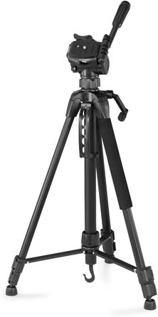 Триподальний штатив для камери та смартфона Hama Action 153 3D, регульована висота 60-153 см, 3-позиційна головка, чорний