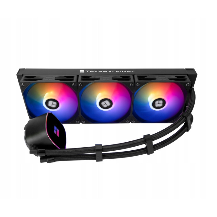 Система водяного охолодження AIO Thermalright Frozen Horizon 360 ARGB V2 3x120мм, чорна