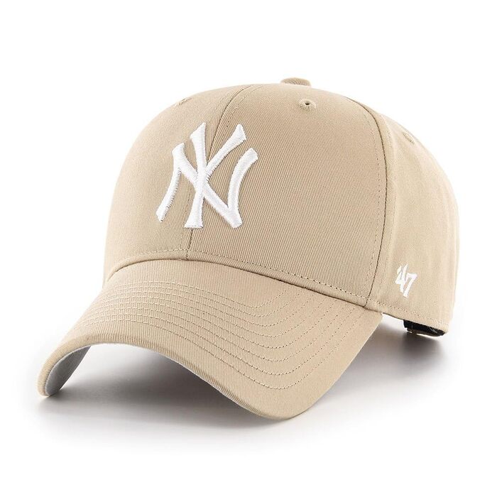 Кепка бейсболка New York Yankees MLB дитяча сіра кепка snapback універсальний розмір хакі