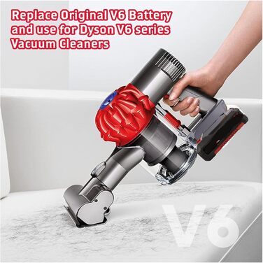 Адаптер для акумулятора Makita 18V до Dyson V7/8: перетворювач акумулятора для пилососів Dyson V7/8 Animal, Absolute, Motorhead Pro (сумісний з Einhell)