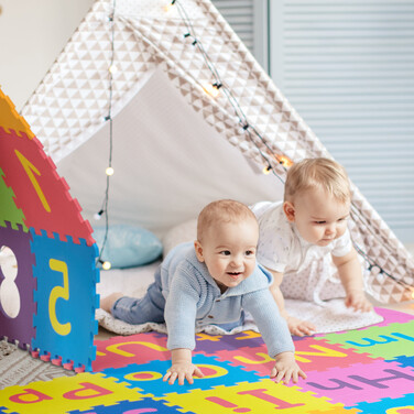 Relaxdays Puzzle Mat ABC and Numbers