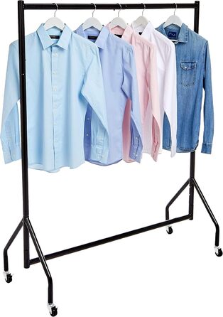 Amazon Basics Clothes Rack, Black (4 ft x 5 ft)