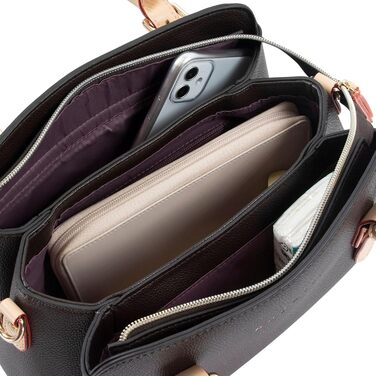 Сумка жіноча Bugatti Ella коричнева, маленька шкіряна сумка через плече для жінок