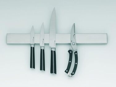 Kela 15716 Magnetic Strip, 45 cm Length, Brushed Stainless Steel, Flat