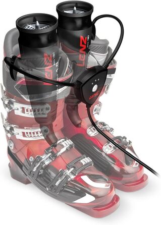 Space Dryer 1.0 Shoe, Textile, and Glove Dryer 240 Volt, Black