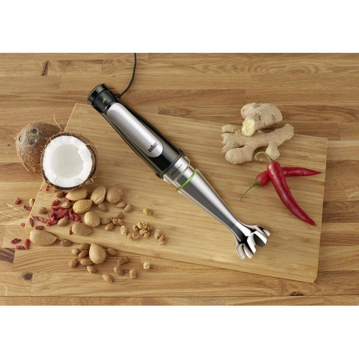 Ручний блендер Braun MQ7035X 1000 Вт, чорний