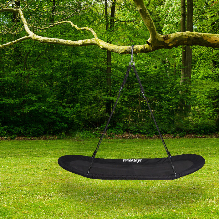 Relaxdays XXL Black Nest Swing