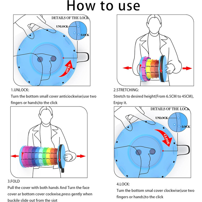 Складний туристичний стільчик Alevmoom, телескопічний, для кемпінгу, риболовлі, BBQ, 600lbs, колір: сіро-зелений (райдужний)