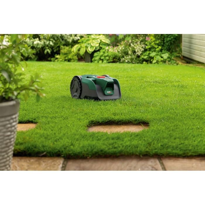 Робот-газонокосарка Bosch Visimow 18V-100 з акумулятором 1x4,0Ah