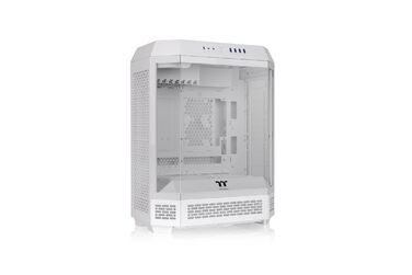 Корпус ПК Thermaltake The Tower 600 ATX Mid-Tower White з USB-C, підтримкою радіатора 420/360mm та 3 скляними панелями