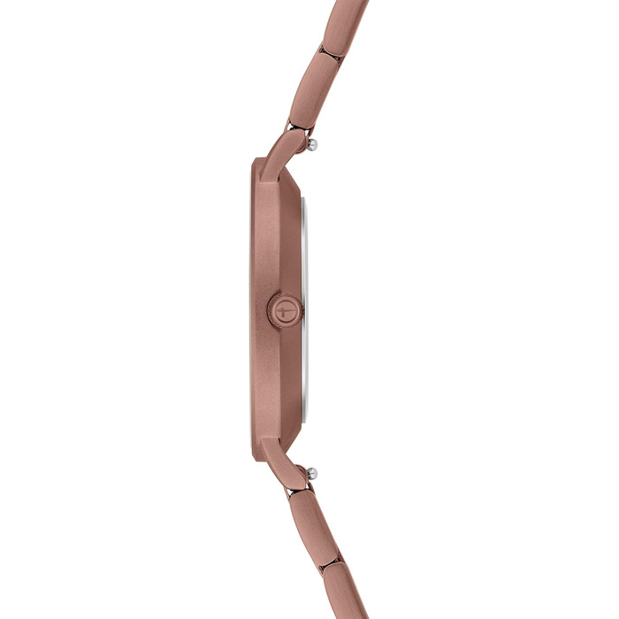 Жіночий годинник Tamaris – простий, круглий годинник з коричневим браслетом, діаметр 36 мм