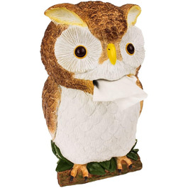 Rotary Hero Tissue Box Cover Tissue Dispenser Cosmetic Tissue Box - For Kitchen Bathroom Bedroom - Rectangular - 17.5x15x31 cm