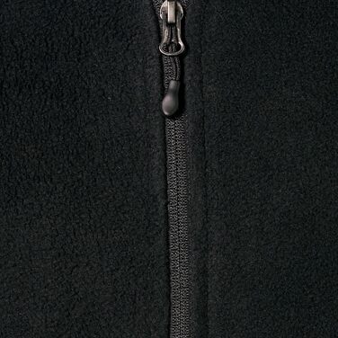 Чоловіча флісова жилетка Aazon Essentials, чорна, розмір S, з блискавкою, перероблений поліестер (доступна у великих розмірах)