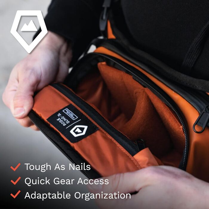 Слінг-рюкзак WANDRD Rogue Y7-87G8-43G8 Sedona Orange 3л - Водонепроникний, легкий, регульований