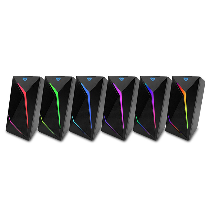 Комплект акустичних колонок 2.0 Media-tech Cobra Pro Urion 8 Вт, чорний