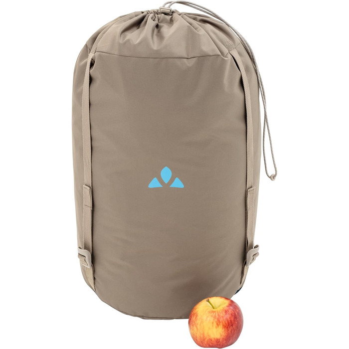 Спальний мішок VAUDE Sioux 800 II, блакитний, 2-8°C, для 3 сезонів, 220x80 см, синтетика, для кемпінгу