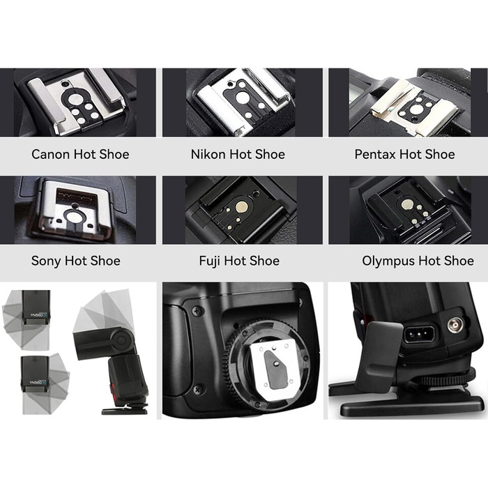 Спалах YONGNUO YN560IV: Бездротовий, GN58, Ручний, Master/Slave, Вбудована Система Триггера