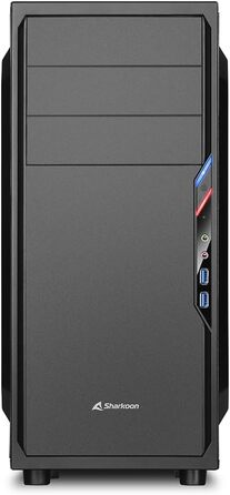 Sharkoon VS4-V USB 3.0 Negra: USB-хаб з 2 портами USB 3.0 чорного кольору